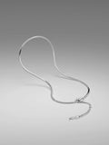 VL. Adjustable Steel Snake Bracelet