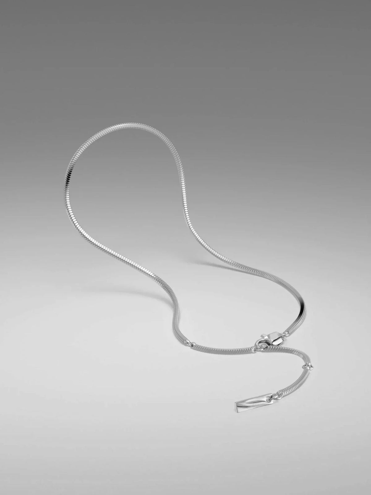 VL. Adjustable Steel Snake Bracelet