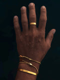 VL. Adjustable Gold Cuff
