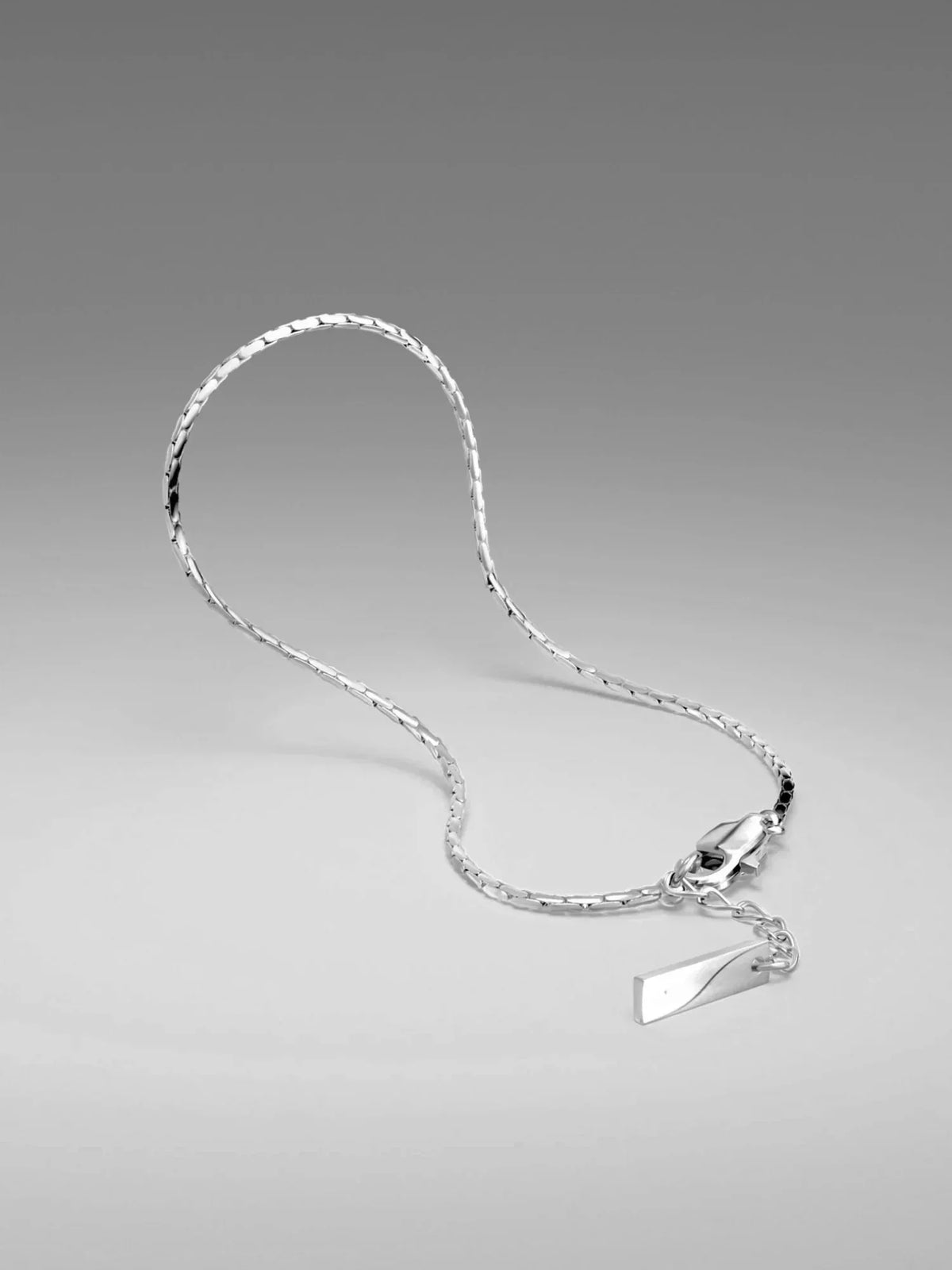 VL. Adjustable Steel Chain Bracelet